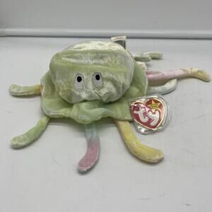 Vintage 1998 Ty Beanie Babies Goochy the Jellyfish  w/ Tags EUC